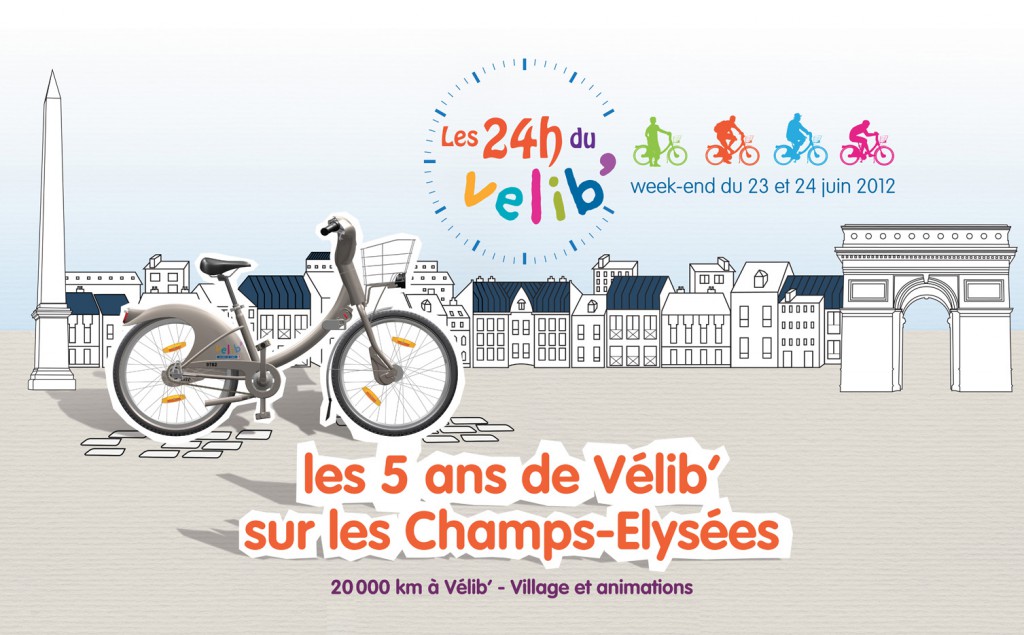 Les 24 heures du Vélib' à Paris